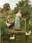 Henry John Yeend King At The Duck Pond