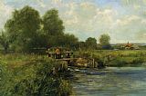 Henry John Yeend King The River Thames at Pangbourne