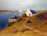 Henry Moret View of Lorient in Brittany
