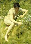 Henry Scott Tuke In the Meadow