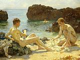 The Sun Bathers by Henry Scott Tuke