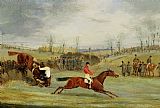 Henry Thomas Alken A Steeplechase - Another Hedge
