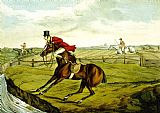 Henry Thomas Alken Stopping At Water From Qualified Horses And Unqualified Riders