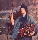Herbert Gustave Schmalz Nydia Blind Girl of Pompeii