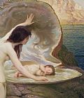 Herbert James Draper A Water Baby