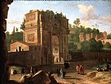 Arch Prints - The Arch of Constantine, Rome by Herman Van Swanevelt