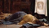 Hippolyte Delaroche Saint Veronica painting