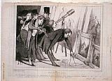 Honore Daumier Celebre Jury De Peinture painting