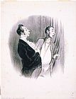 Honore Daumier Les Beaux Jours De La Vie Un Nouvel Anobli painting