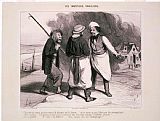 Honore Daumier Les Canotiers Parisiens Tiens! Moi Qui Croyais Que Nous Venions De Decouvrir… painting