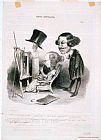 Honore Daumier Scenes Grotesques Oh! C'est Admirable... painting