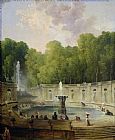 Hubert Robert Washerwomen in a Park