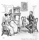 Hugh Thomson Scene From Pride And Prejudice By Jane Austen