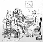 Hugh Thomson Scene From Pride And Prejudice By Jane Austen