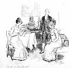 Hugh Thomson Scene From Pride And Prejudice By Jane Austen