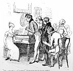 Hugh Thomson Scene From Pride And Prejudice By Jane Austen