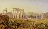 William Prints - Across the Forum - Rome by Hugh William Williams