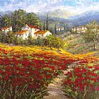 Hulsey Fleur Du Pays I painting