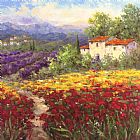 Hulsey Fleur Du Pays II painting