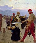 Ilya Efimovich Repin Saint Nicholas Of Myra Saves Three Innocents From Death