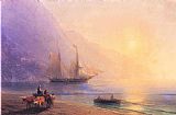 Ivan Constantinovich Aivazovsky Loading Provisions Off The Crimean Coast