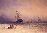 Ivan Constantinovich Aivazovsky Shipwreck on The Black Sea