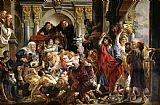 Jacob Jordaens Christ Driving the Merchants from the Temple