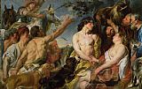 Atalanta And Meleager Paintings and Prints - Meleager and Atalanta by Jacob Jordaens