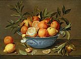 Jacob van Hulsdonck Still Life with Oranges and Lemons in a Wan-Li Porcelain Dish