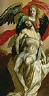 Jacques de Backer The Dead Christ Supported By An Angel