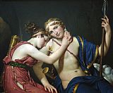 Jacques Louis David The Farewell of Telemachus And Eucharis painting