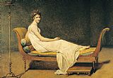 Jacques Louis David Madame Recamier painting