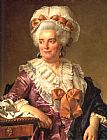Jacques Louis David Portrait of Genevieve Jacqueline Pecoul painting