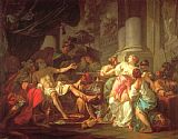 Jacques Louis David The Death of Seneca painting
