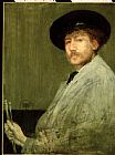 James Abbott McNeill Whistler Arrangement in Grey - Portrait of the Painter