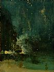 James Abbott McNeill Whistler Nocturne in Black and Gold - the Falling Rocket