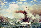 James Gale Tyler Naval Battle Explosion