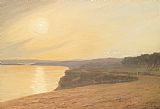James Hallyar Sunset painting