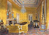 The Chinese Room in The Royal Palace, Berlin Paintings - Buckingham Palace The Yellow Drawing Room by James Roberts