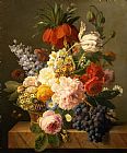 Jan Frans van Dael Still Life with Flowers and Fruit