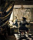 Jan Vermeer The Artist's Studio