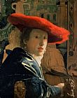 Jan Vermeer Girl with a Red Hat