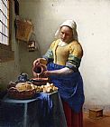 Jan Vermeer The Milkmaid