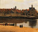 Jan Vermeer View of Delft