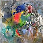 Jane Deakin Zebra Mares