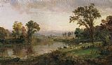 Jasper Francis Cropsey Riverscape in Early Autumn