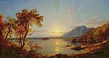 Jasper Francis Cropsey Sunset - Lake George