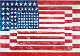 jasper johns Three Flags 1958