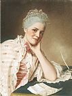 Jean-Etienne Liotard Portrait De Mademoiselle Louise Jacquet Jean Etienne Liotard