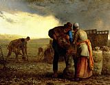 Jean-Francois Millet The Potato Harvest